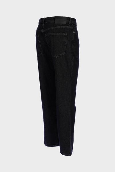 CROSS JEANS Finn Black Regular Tapered Buttoned Jean Trousers E 4407-015
