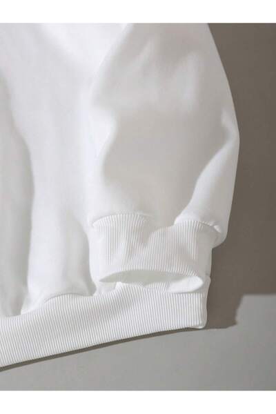 Adrift Σειρά Coko Slogan Γραφικά Drop Shoulder Φούτερ