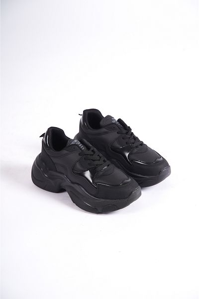 Moda Değirmeni Pantofi negri pentru femei BG1172-101-0001
