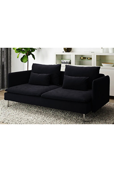 ERİZA Bella 2li Koltuk (siyah) babyface 28 kumaş 198x99cm