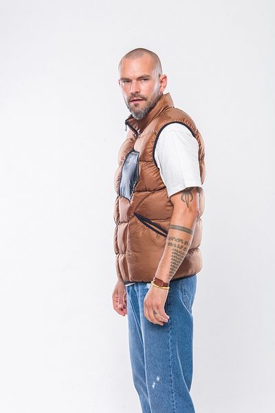 Kevin Men's Puffer Vest K209 Copper