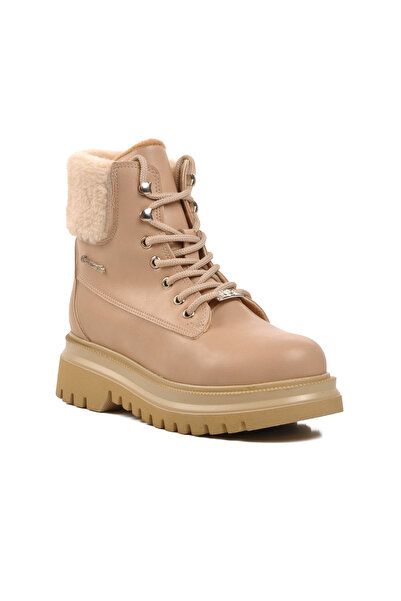 Pierre Cardin Pc-52435 Bej İçi Polarlı Kadın Bot