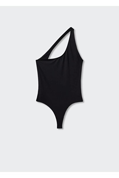 MANGO Woman Sırtı açık asimetrik body