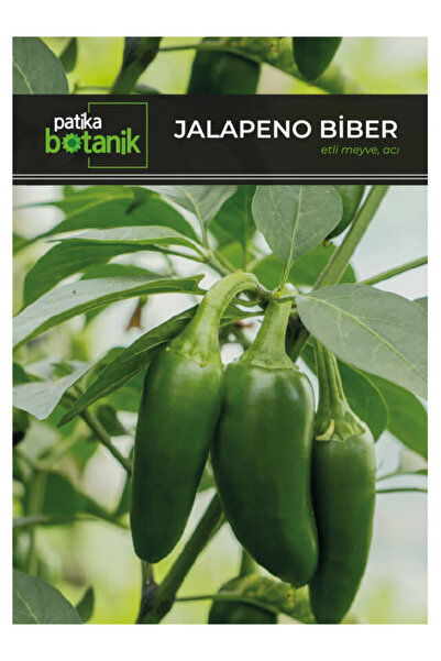 Patika Botanik 150 Adet Ata Tohumu Yerli Jalapeno Biber