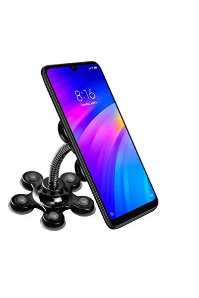 KZN Magıc Bracket Çift Taraflı Vantuzlu Papatya Telefon Cam Masa Torpido Tuta...