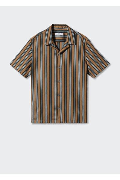 MANGO Man Bowling Yaka Regular Kesim Gömlek