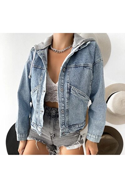 buqre's moda Джинсова куртка з 3 ниток Capson