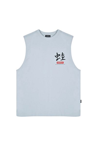 Shout Μπλουζάκι με μανίκια Samurai Frog Unisex Limited Edition Oversize