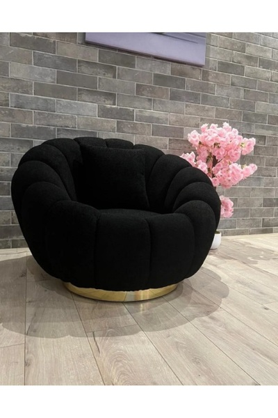 ERİZA İcon Berjer (Bukle 42) Siyah, Kasa Gold