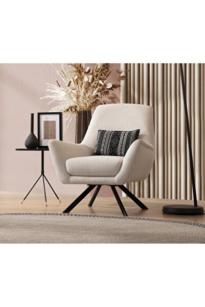 ERİZA Palermo Döner Berjer (Kırık Beyaz) Focus 102