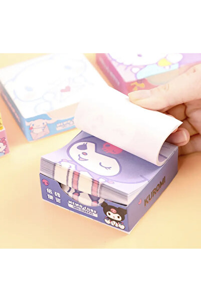 synshop Sanrio Kawai Hello Kitty Kuromi Cinnamoroll Cub Bloc Notă Teme Hârtie...