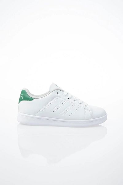 Pierre Cardin Pantofi sport casual de damă-alb verde PCS-10144