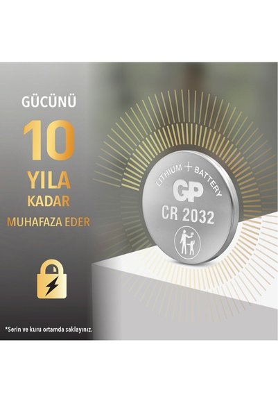 GP Batteries 2032 Bios Tartı Pili 1 Adet