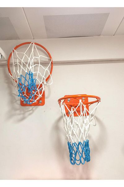 adelinspor Basketball Net 4 mm Flush String Two Colors 25 Pairs (50 pieces)