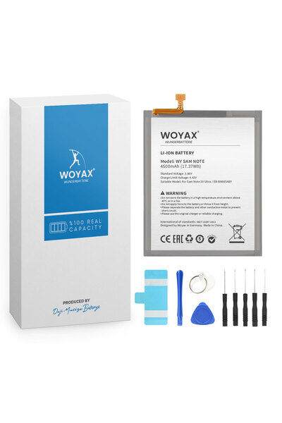 woyax By Deji Samsung Galaxy Note 20 Ultra Uyumlu Premium Batarya Wy-eb-bn985aby
