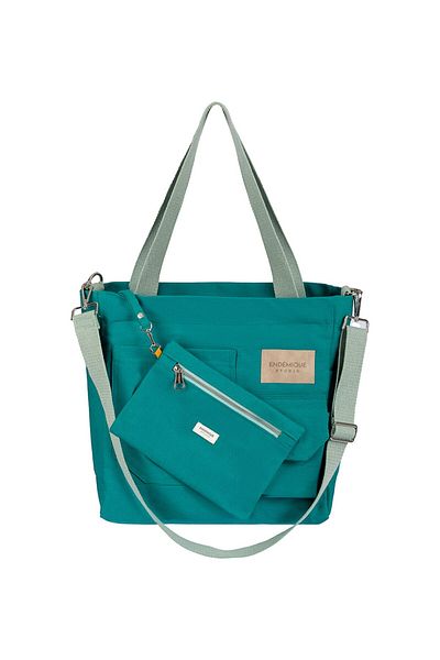 Endemique Studio Endémique Studio La Lune Tote Bag Small Tiffany Blue