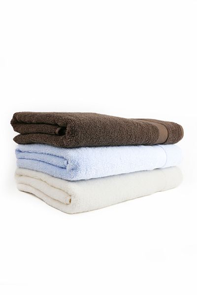 Taka Fabrics Wave 100% βαμβακερή πετσέτα χεριών, προσώπου, επισκέπτη 3 τεμαχίων Μέγεθος 70x140 cm Σετ εκρού-καφέ-μπλε