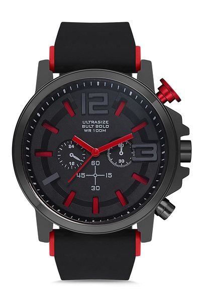 Aqua Di Polo 1987 Men's Black Aqua Di Polo Wrist Watch Apwr 010005