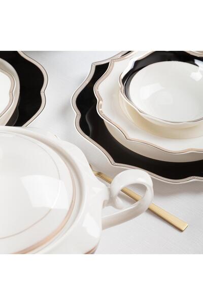 Bernardo BLACK ELIZA 57 PARÇA YEMEK TAKIMI