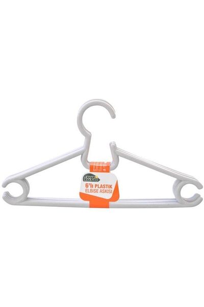 OMAK 12 Pieces Baby And Kids Clothes Hangers White
