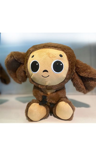 Fırsat Oyuncak Cheburaskha Monkey Plush Toy Monkey Cheburashka 30 Cm Cubrashka