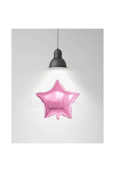 LOTUS PARTY 1 Piece - 18 inch Pink Star Foil Balloon