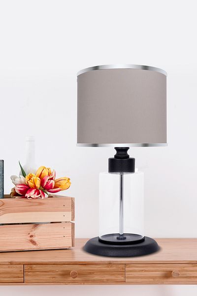 MINIMAL ETICARET VE BILGI TEKNOLOJILERI Harmony Black Contrast Mini Glass Lampshade