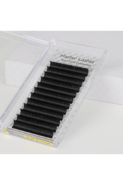 Master Lashes Ipek Kirpik Auto-fan Çek Bırak Kolay Volüm 0,07d-11mm