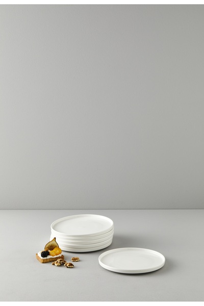 Be Original Pera 20cm 6-Piece Porcelain Cake Plate