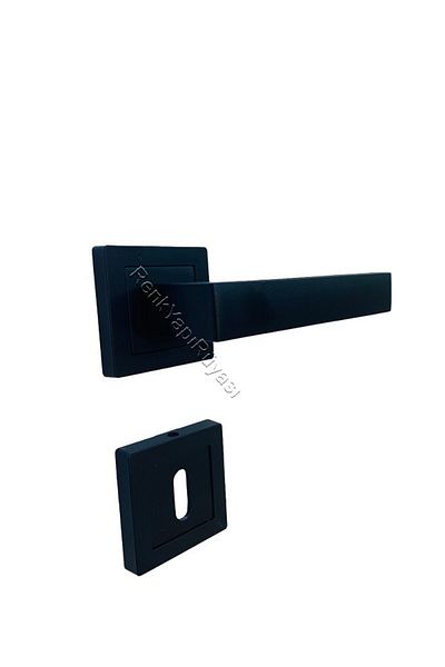 RENK YAPI RÜYASI AMERICAN DOOR HANDLE LIVING ROOM HANDLE STURDY SPRING MECHANISM METAL CAST HANDLE LONG-LASTING BLACK COLOR