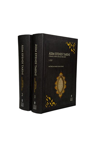 Asım Efendi Tarihi - Osmanlı Tarihi ( 1218-1824/1804-1809 ) Inceleme, Metin- 2 Cilt Takım , Ciltli