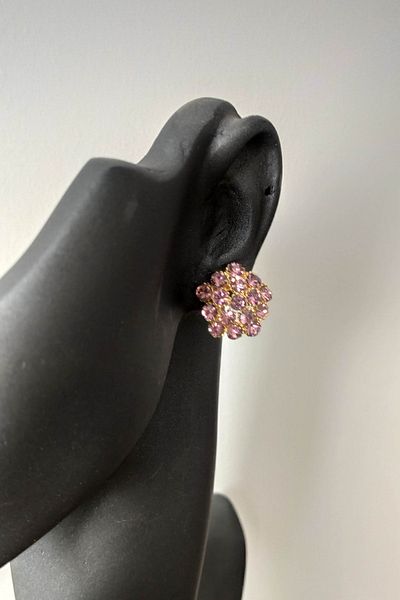 Gunbaz Women's Stoned Evening Dress Earrings