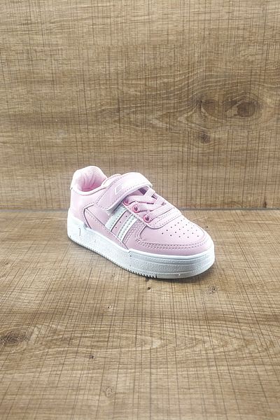 Callion Soft Comfortable Sole Banded Pink Girl's Sneakers-Sports Shoes