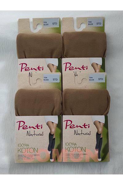Penti Extra Koton Παντελόνι Κάλτσες (PENTI ΒΑΜΒΑΚΙ ΚΑΛΤΣΕΣ ΚΑΤΩ ΤΟ ΓΟνατο) 4 ΤΕΜΑΧΙΑ