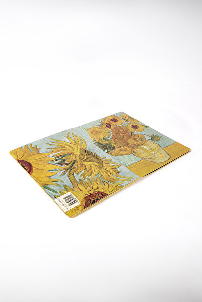 retronote Vintage Serisi 5 - Van Gogh - Vase With Twelve Sunflowers, 1888 - Çizgisiz - 96 Sayfa - 14,8x21cm