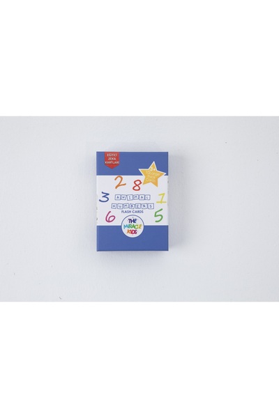The Miracle Kids Animal Numbers Flash Cards