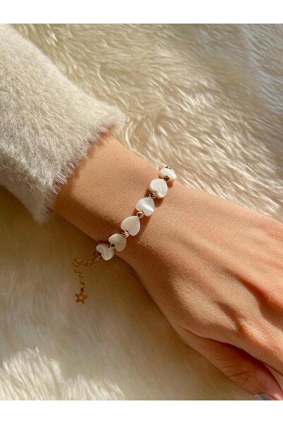 Beykan handmade Dorika/sedef Taşlı Aşk Bilekliği