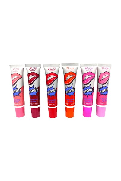 Roesıa Rose Cosmetics Rose Soyulan Ruj 6 Adet