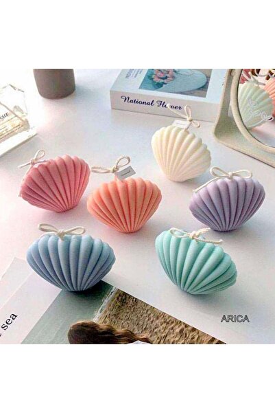 arıca pazarlama Bubble Istiridye Mum Silikon Kalıbı