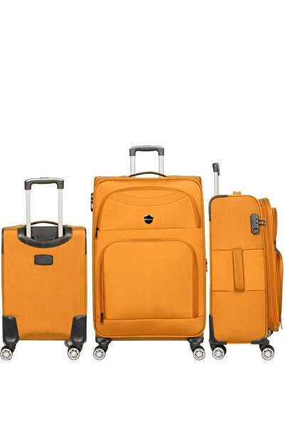 Miracle MİRACLE Ultra Lüks Ekstra Hafif Kabin Orta ve Büyük Boy 3'lü Set teke...