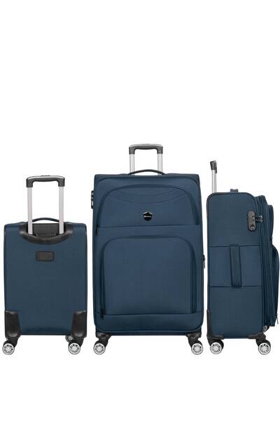 Miracle MİRACLE Ultra Lüks Ekstra Hafif Kabin Orta ve Büyük Boy 3'lü Set teke...