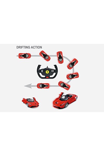 Shem La Ferrari Aperta 1:14 Drift özellikli Uzaktan Kumandalı Işıklı orijinal lisanslı model araba