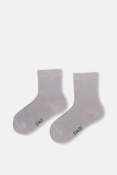 Dagi Grey Melange Girl's Modal Socks 2-Pack