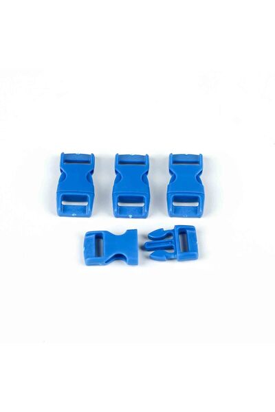 yfhobi 1 SET, PARACORD KLİPS, ÇANTA, TAKI, TASMA, BİLEKLİK KLİPSİ, MAVİ RENK, İÇ GENİŞLİĞİ: 1 CM