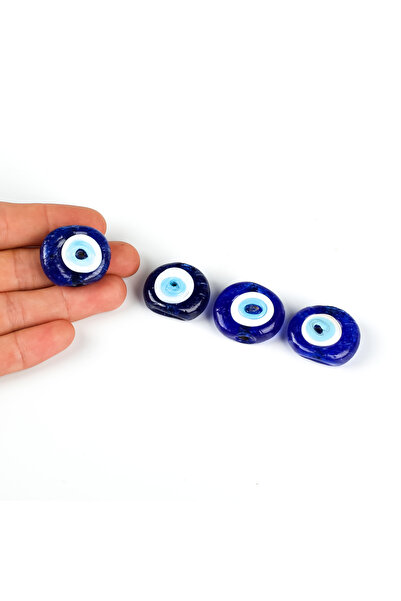 yfhobi 1 ADET - 2.5 cm CAM NAZAR BONCUĞU, DANAGÖZ NAZAR BONCUK. BÜYÜK BOY