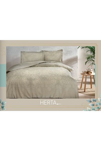 Taç Σετ Παπλωματοθήκη Σατέν HERTA Διπλό