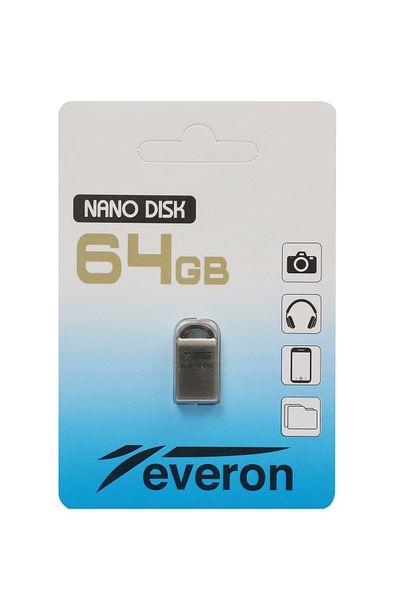 Everon 64 GB USB 2.0 Metal Flash Memory Metal