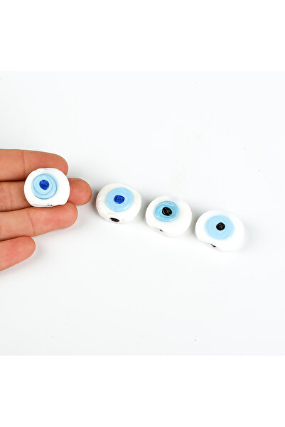 yfhobi 1 ADET - 2.5 cm CAM NAZAR BONCUĞU, DANAGÖZ NAZAR BONCUK. BÜYÜK BOY