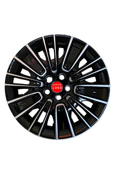 Cartex Fiat Egea Urban 16"inç Siyah Gri Kırılmaz Jant Kapağı 4 Adet 1 Takım
