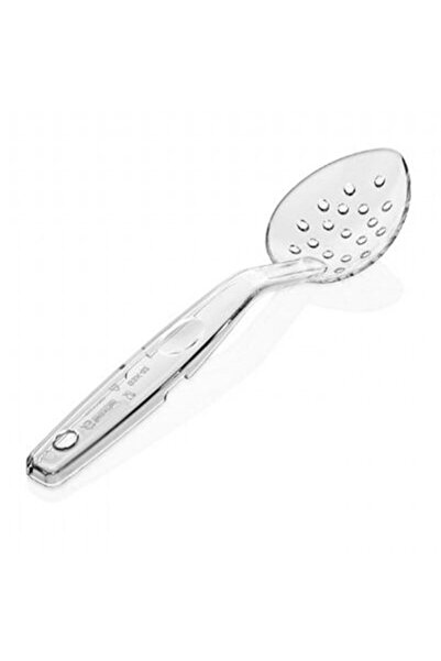 GastroPlast GSK-02 Polycarbonate Perforated Serving Spoon, Transparent
